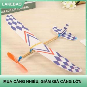 【LAKEBAO】 Ban Nhạc Cao Su Đàn Hồi Powered Máy Bay Tàu lượn Bay Máy Bay Máy Bay Tự Làm Trẻ Em Đồ Chơi