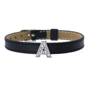 Hmeme คริสตัลภาพนิ่งสังกะสีอัลลอยเป็นมิตรกับสิ่งแวดล้อม10 26ชิ้นพร้อมพลอยเทียมชุบทองคำขาว