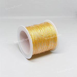 (+- 35 Meter) Tali Gelang Kalung METALIK / Tali Giok / SHINE STRING 9 Helai 6mm / Benang Mengkilap Roll 06cm Glitter String