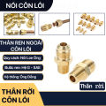 Thân ren ngoài 21 côn lồi nối ống đồng 6 8 10 12 16 19 lắp đặt ống đồng, thủy lực ren NPT, Rắc co nối ống đồng. 