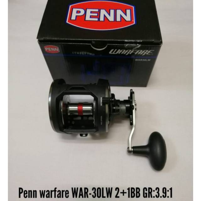 Penn warfare reel overhead 15 20 30 lw lwlh