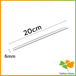 FASHION หลอดดูดน้ำ แบบแก้วใส ปลายเฉียง ใช้ดื่มชานม ชาไข่มุข ความยาว 20 cm glass straw