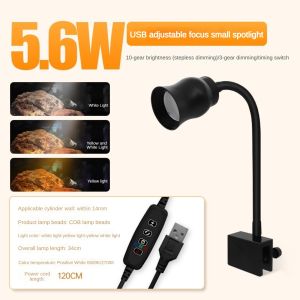 South American fish tank light LED clip light native tank water grass sea tank landscape special focusing and viewing spot light