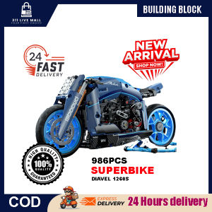 KBOX 986 PCS DIAVEL 1260S SUPERBIKE BUILDING BLOCKS MICRO BRICKS PREMIUM QUALITY LEGO