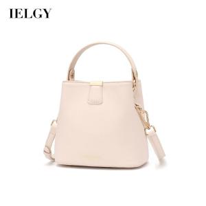 IELGY Womens shoulder messenger bag all-match fashion bucket bag