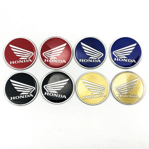 Compatible with Honda Motorcycle Round Emblem 3D 3D Fuel Tank Sticker Logo CBR600RR/CBR1000RR/CB190SS#
