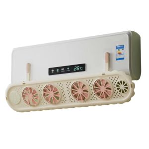 MINIFELE 262 Adjustable Air Conditioner Wind Deflector Universal Reusable Air Outlet Cover Durable Anti Direct Blowing Air Flow Guide Bedroom Cooling