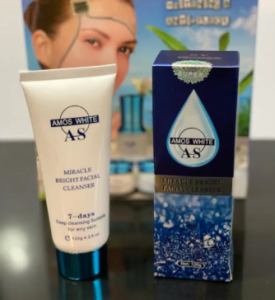 Amos White Cream Day Cream Night Amos 7 days Whitening Anti-fleck 20 gram