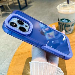 TOOACH Clear Camera Protection Stand Holder Phone Case For iPhone 14 Pro Max13 12 11 Pro Max XR XS Max X XS 13Pro 11 Shockproof Bumper Back Cover