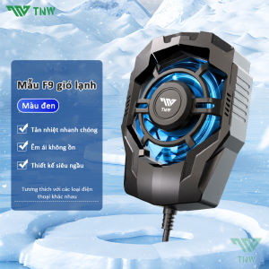 TNW F9 Quạt tản nhiệt điện thoại sò lạnh thế hệ mới làm lạnh đóng băng hỗ trợ tăng fps gaming