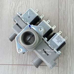 Van cấp nước máy giặt AQUA cửa ngang 3 cổng 220V chính hãng