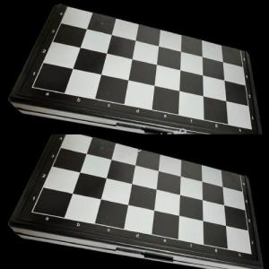 Classic Portable Chess Set 19cm x 19cm | Foldable Travel Chess Board | Magnetic Chess Pieces Storage | Family Educational Strategy Board Game