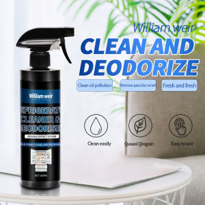 【Fans tone】Refrigerator Deodorant Household Freezer Microwave Oven Deodorizing Cleaning Agent Refrigerator Deodorizing Cleaning Spray