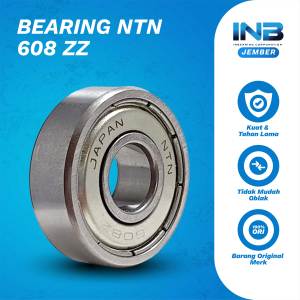 Laker Bearing 608 zz NTN INB Bearing As Roda Sepeda Roda SkateBoard Original NTN INB JEMBER