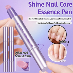 Long-Lasting Fragrance Nourishing Hydrating Shine Nail Care Essence Pen With Quartz Tip 360 Rotating Head For Repair Polish And Cuticle Treatment