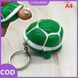 CANAMEK✨ Rùa Keychain Đầu Popping Squishy Bóp Đồ Chơi Cho Giảm Căng Thẳng Cho Nam Giới
