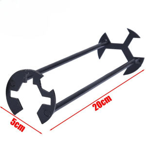 【XZxinzhan】5-in-1 Sink Wrench Multifunctional Carbon Steel Faucet Key Plumbing Pipe Wrench Bathroom Kitchen Sink Repair Set Hardware Tools