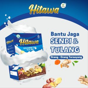 Susu Kambing Etawa Bubuk Plus Jahe Hitawa Original Suplemen Kesehatan Tulang Sendi