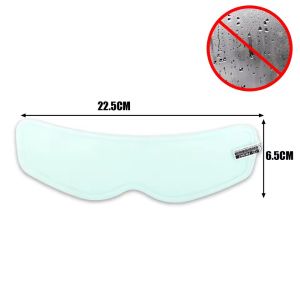 2PCS Upgraded Motorcycle Helmet Clear Anti-Fog Patch Film Universal Rainproof Visor Lens Sticker Moto Racing Safety Driving Accessory