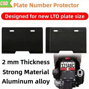 Plate Number Protector New LTO Plate Size Design Universal Metal Plate Holder for New LTO License
