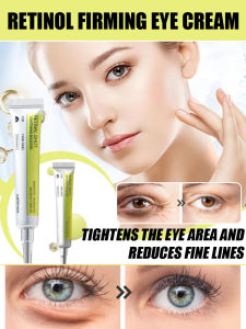 Retinol Firming Eye Cream Lutein Eye Cream Firming the eye area Gently hydrates Retinol Serum Lightens dark circles