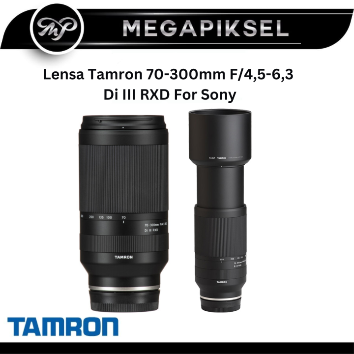 TAMRON 70-300mm ソニーEマウント フルサイズ 70-300mm F/4.5-6.3 Di III RXD ソニーE用 - タムロン公式オンラインストア