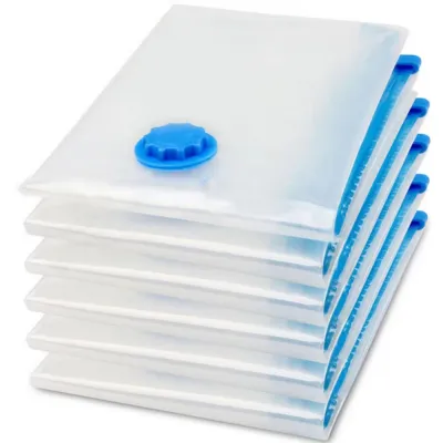 🇸🇬【SG stock】Vacuum Storage Bag | Compression Bags | Hand Pump | Travel Compressed Bag Vaccum Sealer Storage Organiser for Clothes Durable Vacuum bag / House Storage Bag / Transparent Clothes Quilt Compression Bag /Compressed Bag
