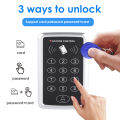 125KHz RFID Access Control Keypad EM Card Reader Door Access Control System Door Lock Opener Keyboard System. 