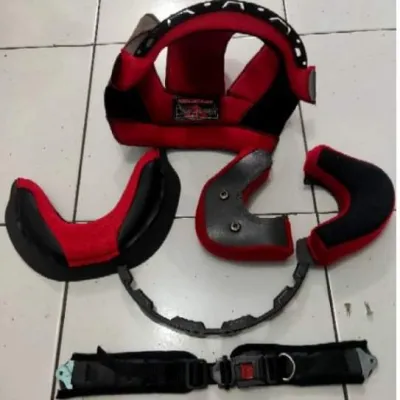 Busa Helm KYT Rc7 fullset kancing plastik dan kaca helm kyt rc 7 smoke clear pelangi