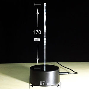 hot Customer-made Customized 3D Illusion LED Desk NightLight 7 Colors Changing Table Light Flashing Model Toys