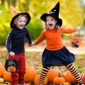 MAGEE Pumpkin Party Trick Or Treat Tote Bag Props For Children Kids Gift Basket Candy Bag Halloween Decoration Storage Bucket. 