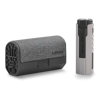 IMALENT LD35 EDC Flashlight 1200 Lumens Latest Long-range Light Source LED Type-C Rechargeable for Camping and Work Lighting.