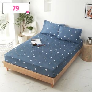 ผ้าปูที่นอน รัดมุมรอบเตียง 360 องศา (ยังไม่รวมปลอกหมอน) ขนาด 3.5ฟุต/5ฟุต/6ฟุต สูง10นิ้ว  สีพื้น ไม่มีรอยต่อ ไม่หลุดง่าย