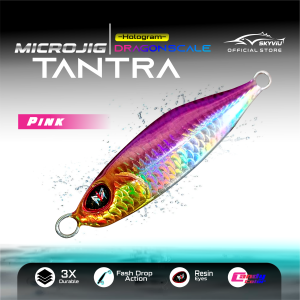 Umpan Pancing Micro Jig 10g SKYVIU TANTRA  10 gram Hologram Sisik Umpan Mikro Jig 10gram Metal Jig 10gr Jigging Jiging Castjig Mancing 10 gr UL Fishing Lure Ultralight Metaljig Mikrojig Microjig Killer