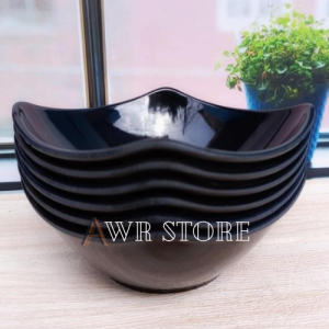 PROMO 12 PCS / 1 LUSIN MANGKUK KOTAK MELAMIN SERBAGUNA DIAMETER 7INC TEBAL DAN TAHAN BANTING