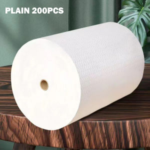 Washable Kitchen Paper Towels Grease Removal Reusable Disposable Dish Cloth Roll Absorbent/Local Stock