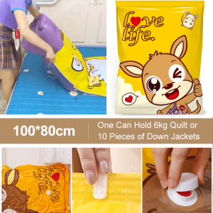 Organizer Bag Dustproof Quiet and Silent Vacuum Bag Insect-proof and Moth-proof not Easy to Break