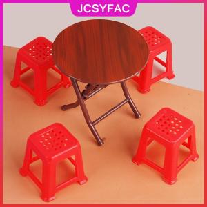JCSYFAC 1 12 Dollhouse mô phỏng bàn ghế mô hình thiết lập Dollhouse mini đồ nội thất trang trí búp bê Nhà Phụ kiện giả vờ chơi đồ chơi