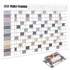 Desktop Calendar Wall Hanging Calendar Time Planning Living Aesthetics Personalized Labeling