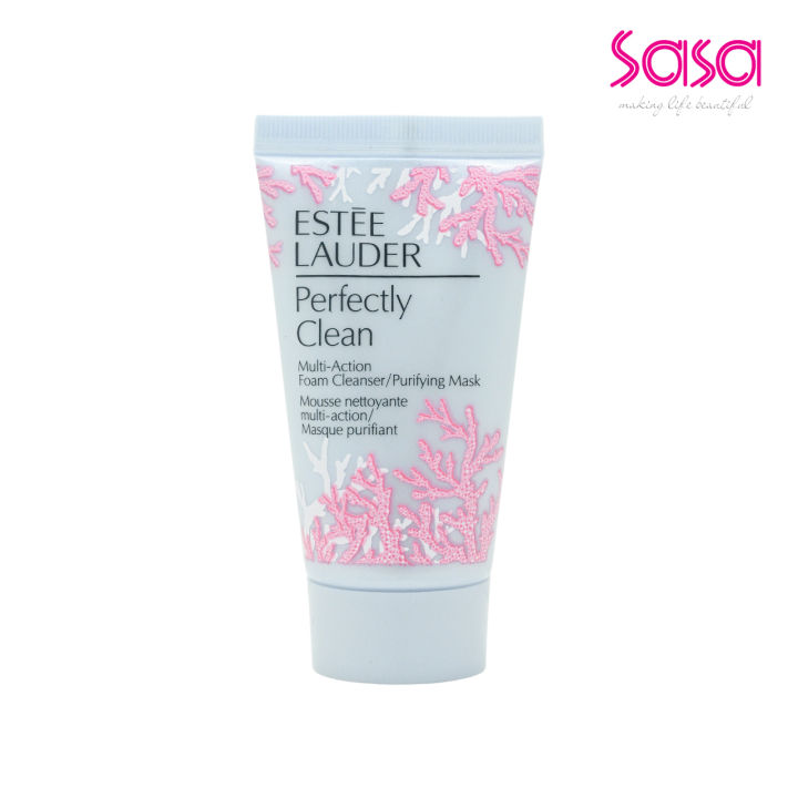 Estee Lauder Perfectly Clean Multi-Action Foam Cleanser/Purifying Mask ...