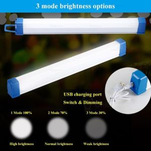 Tube Emergency Light 17/32/52cm/72cm LED Tube Magnetic Light Camping Light Pasar Malam Lampu