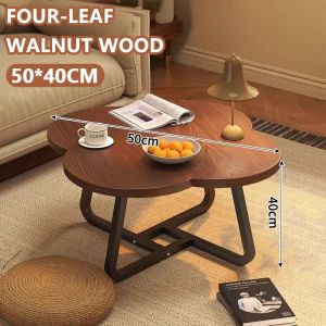 JIAJU Coffee Table Sofa Side Table Living Room Simple Modern Circular Table Simple Bedroom Balcony Tea Table Waterproof Moisture-proof Small Table