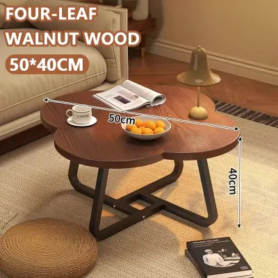 Side Table Living Room Sofa Side Table Simple Four-leaf Clover Table Small Coffee Table 四叶草小茶几