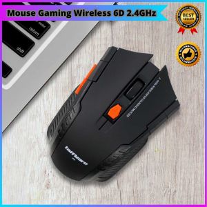 COD Taffware Gaming Mouse Wireless 6D 2.4GHz 1600 DPI - W4 / mouse wireless bluetooth desain unik gaming laptop nirkabel model baru menarik tikus laris terlaris terbaru untuk ngedit berkualitas tinggi nyaman terbaik paling bagus top rekomended tren viral