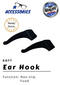 Eyewear Silicone Ear Hook For Eyeglass Spectacles Sunglasses Anti Slip Ear Hook Grip