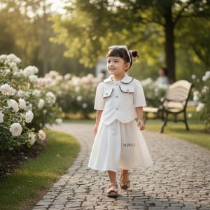 Noby collection - Setelan Rok Fuji Anak Perempuan One Set Fashion Lengan Pendek Model Terbaru
