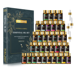 MAYJAM 35pcs/set Essential Oils For Diffuser DIY Making Scent Candle Massage Burner Air freshener Aroma Oil Christmas Gift Box2026