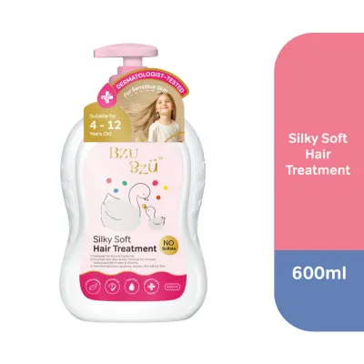 BZU BZU Kids Silky Soft Hair Treatment 600ml - Designed For Frizzy & Fragile Hair