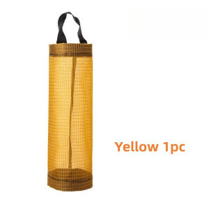 Fmart Kitchen Mesh Garbage Bag Organizer Dispenser Trash Bags Holder Trash Bag Storage Bag