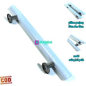 pegangan handle gagang tarikan pintu rumah minimalis panjang 33cm dan 45cm bahan stainless steel untuk pintu depan dan kamar